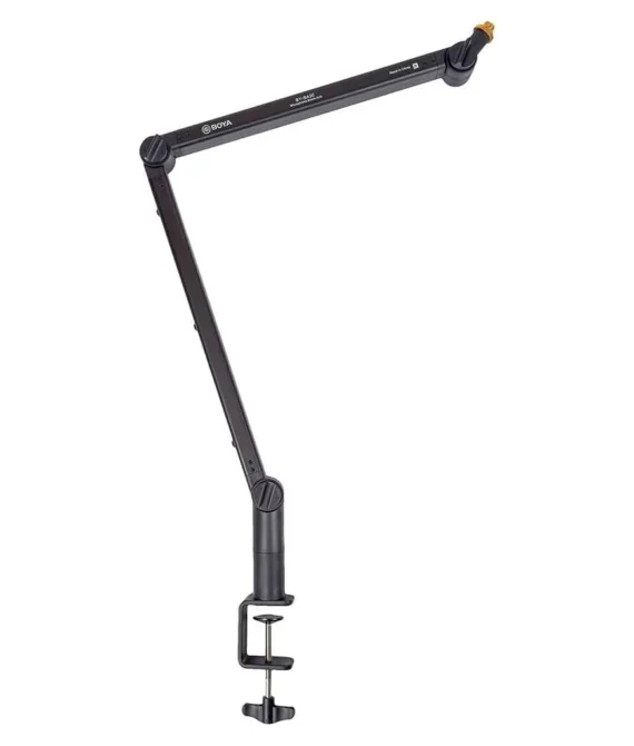 Boya Microphone Boom Arm With Built-In Cable Catch