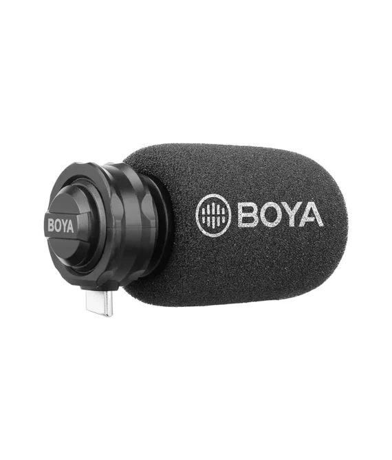 Boya by-dm100 digital stereo condenser microphone for android devices