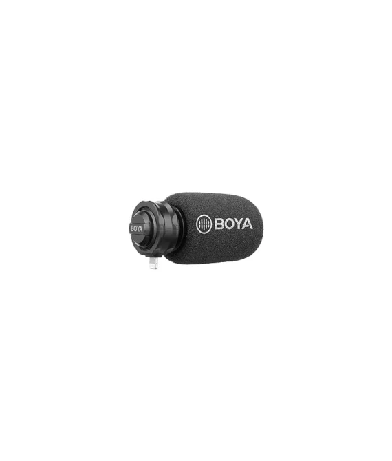 Boya by-dm200 digital condenser stereo microphone for iphone ipad and all ios devices