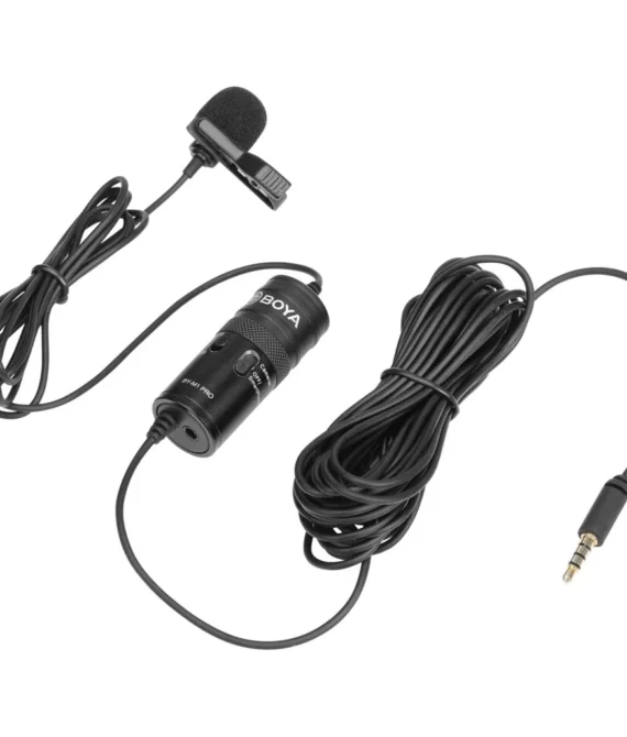 Boya By-M1 Pro Universal Lavalier Microphone Black