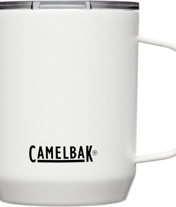 CamelBak Horizon 12 oz Camp Mug – Insulated Stainless Steel – Tri-Mode Lid