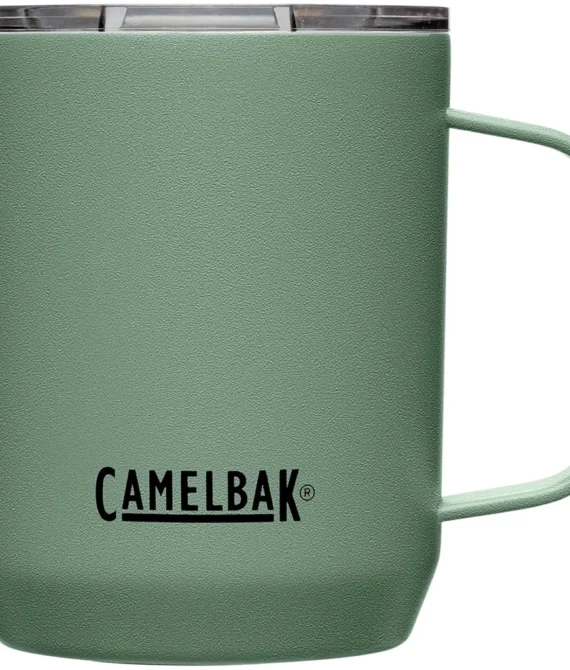 CamelBak Horizon 12 oz Camp Mug – Insulated Stainless Steel – Tri-Mode Lid