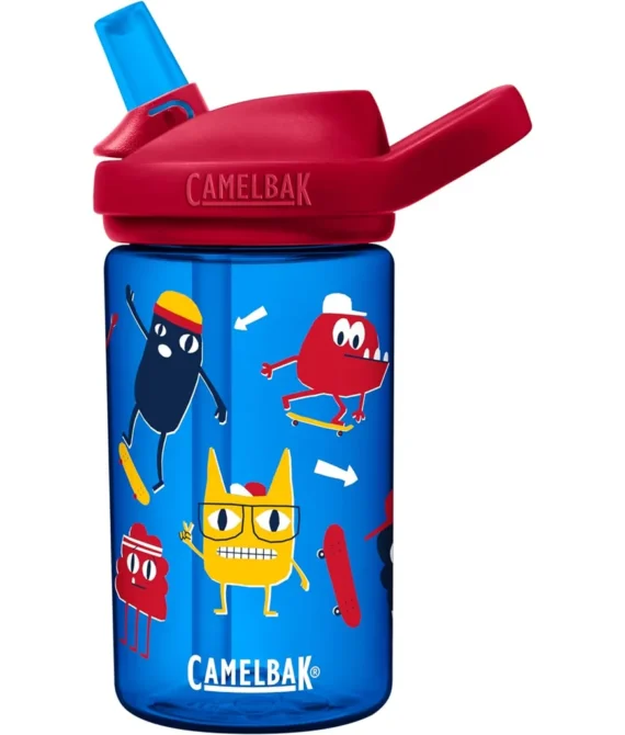 CAMELBAK Eddy+ 14oz Kids Water Bottle – Skate Monsters – 14oz/400ml