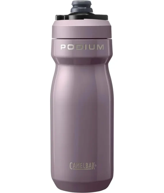 CamelBak Podium Steel Insulated Stainless Steel Bike Water Bottle  for Cycling Fitness & Sports- Fits Most Bike Cages 18oz – Violet