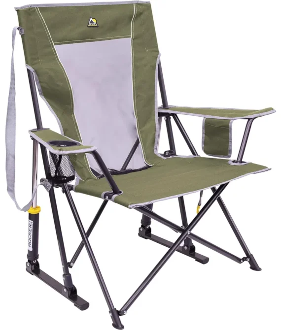 GCI Outdoor Comfort Pro Rocker Outdoor Camping Chair Loden Green One Size