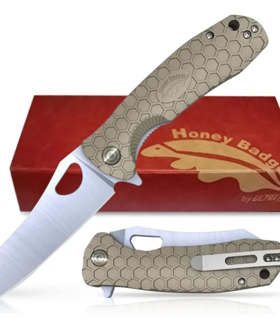 Honey Badger Wharncleaver Large Tan