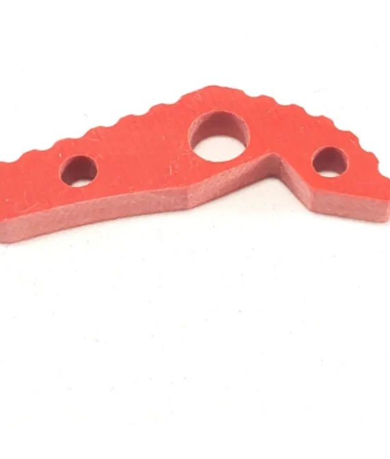 Honey Badger Back Spacer Medium Burgundy