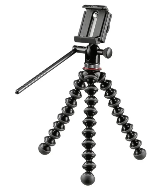 Joby Griptight Pro Video Gorillapod Stand: Universal Pan & Tilt Tripod Head And For Smartphones From Iphone Se To 8 Plus Google Pixel Samsung Galaxy S8 More