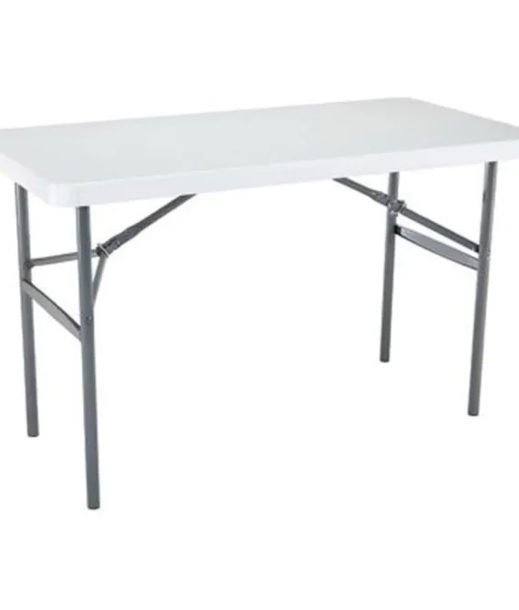 Lifetime Products 2940 Lifetime 24″ X 48″ White Granite Folding Table 24 by 48