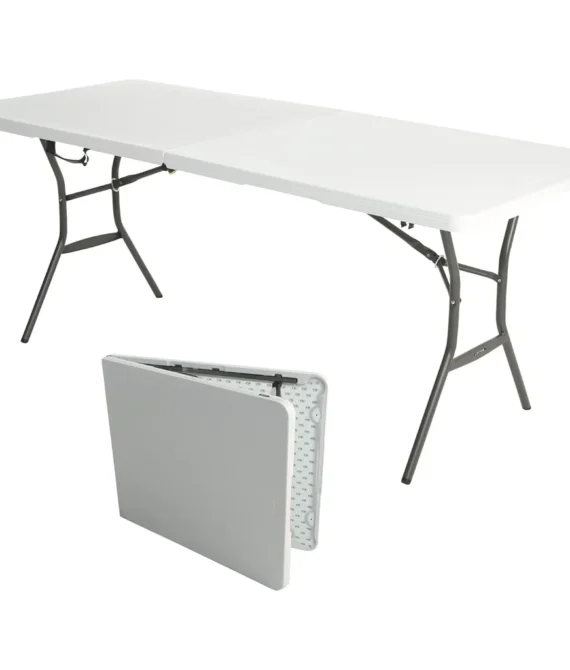 Lifetime 6-Foot Fold-In-Half Table