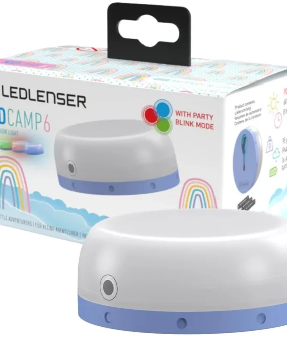 Ledlenser KidCamp 6 Purple Camping Lantern Gift Box