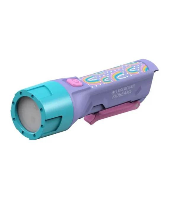 Ledlenser Kidbeam 4 Purple Flashlight Gift Box