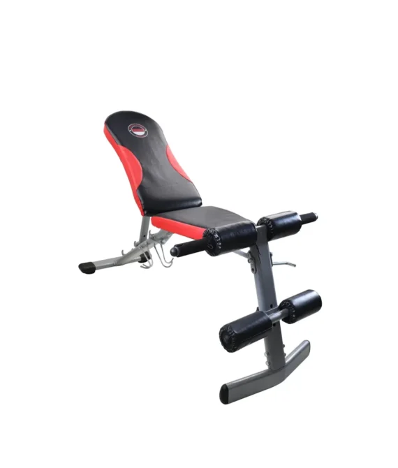 Adjustable sit up bench for home gym