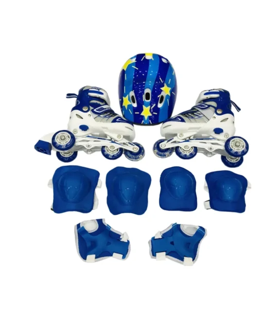 Incline roller skates jx 588 blue