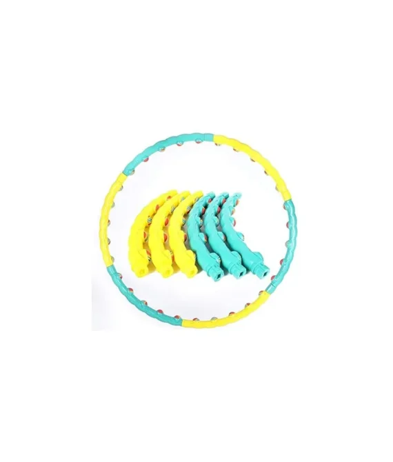 Hoola hoop with massage ball