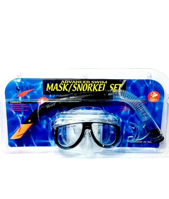 Kids snorkel set dry top snorkel mask