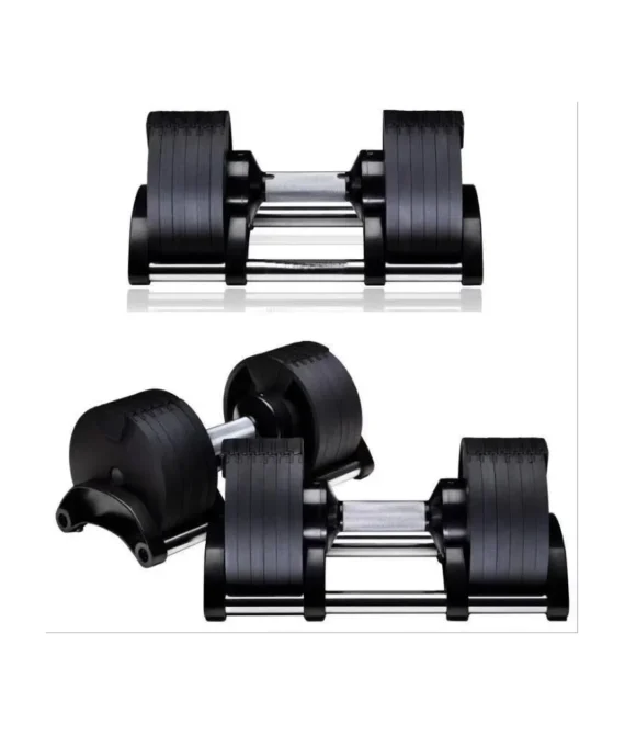 Adjustable dumbbells 2kg to 20kg   1 pair