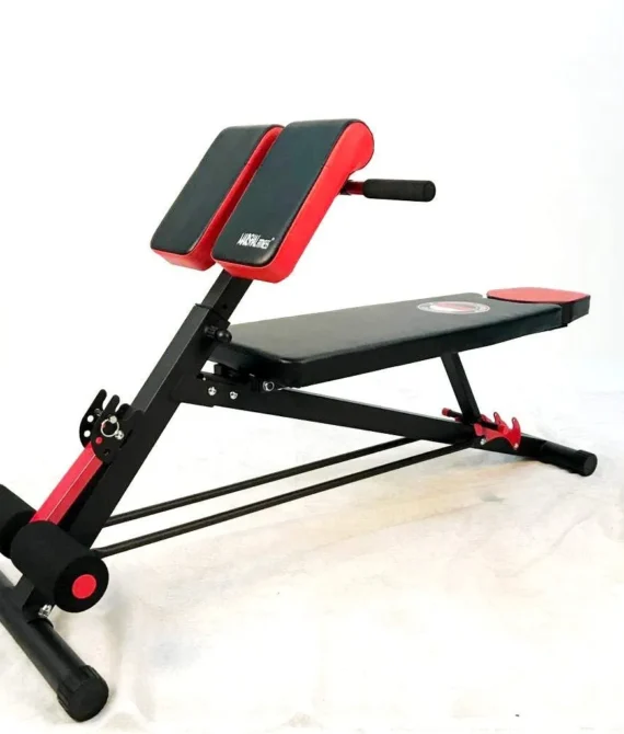 Dumbbell bench squat machine