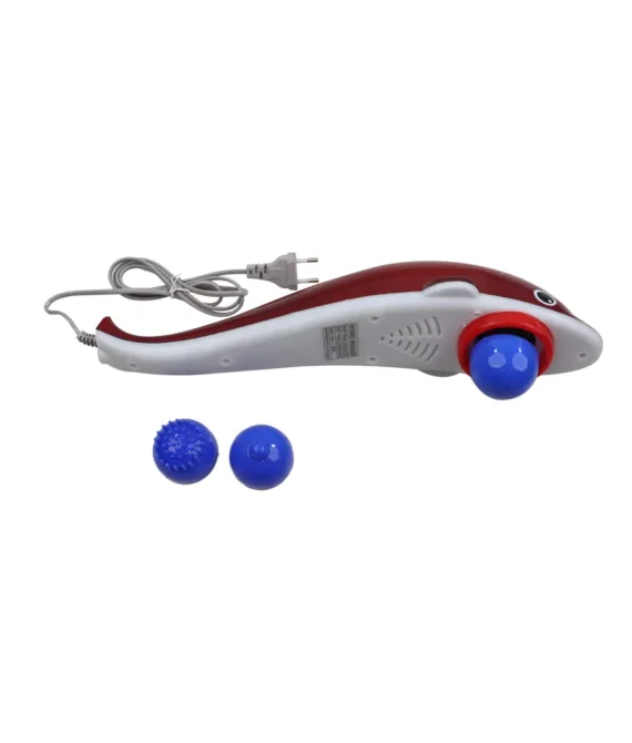 Powerful vibration massager waist and leg home health massage equipment dolphin electric body massager