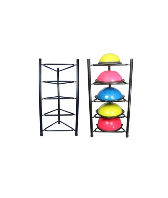 The marshal floor standing bosu ball rack