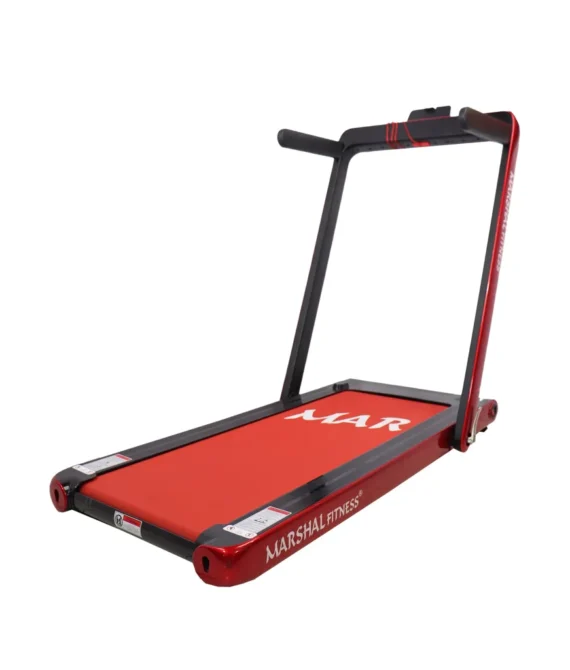 Walking pad home use treadmill with foldable design and 3hp dc motor