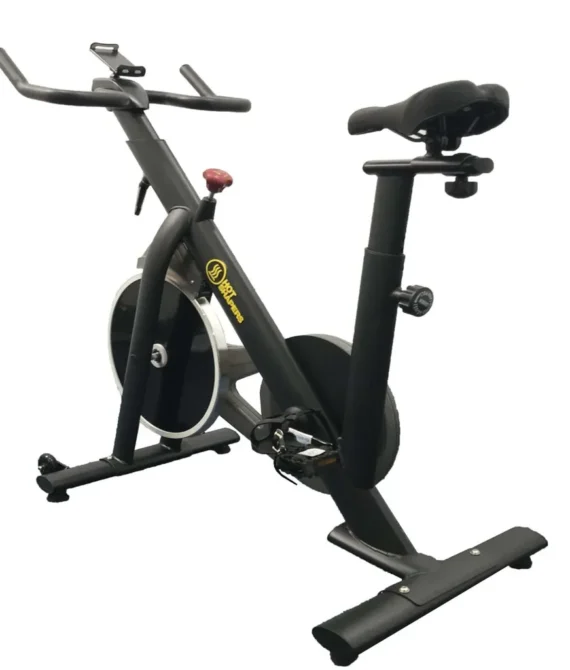 Indoor exercise spinning bike cycling spine bike cardio workout   black color