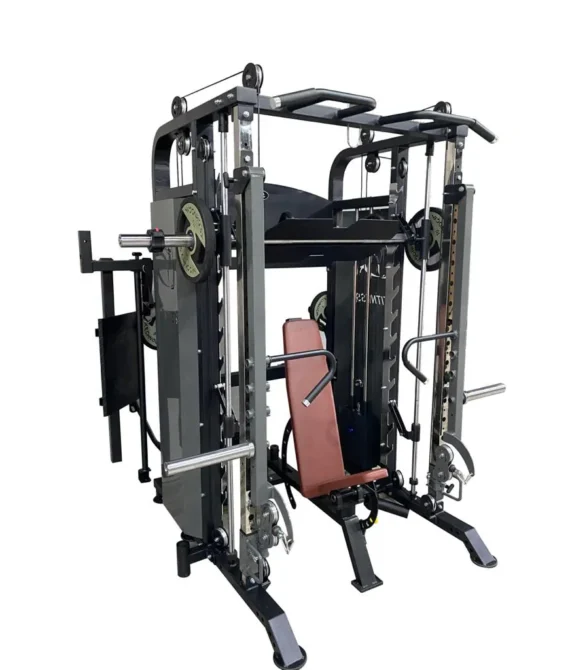 Multifunctional smith machine trainer with bench  mf gym 17690