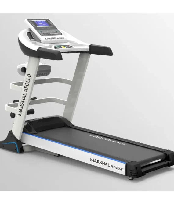 5.0hp motorized treadmill with auto incline & mp3/usb