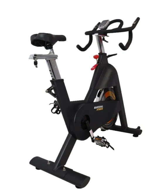 Indoor exercise spinning bike cardio workout