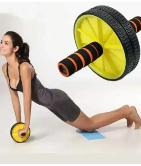 Ab roller wheel for abs workout non slip handles