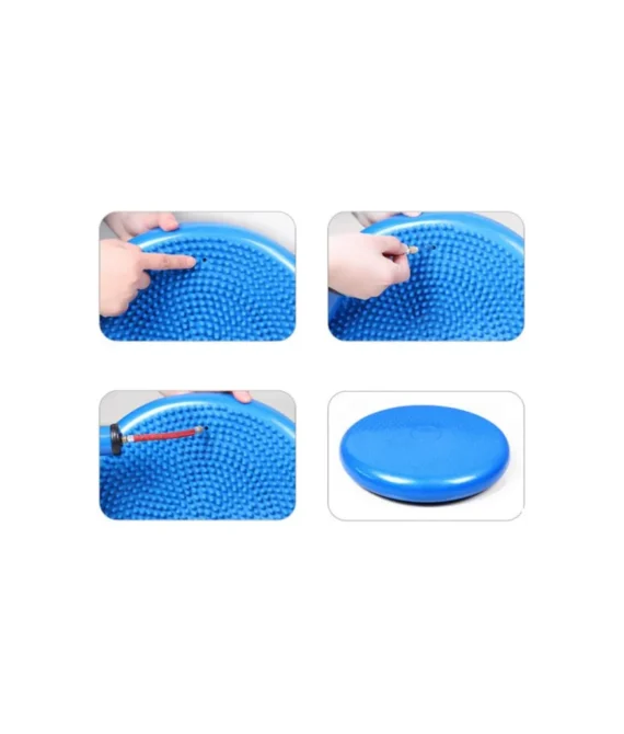 Inflatable tube balancing ball yoga massage cushion balancing pad soft balancing wheel