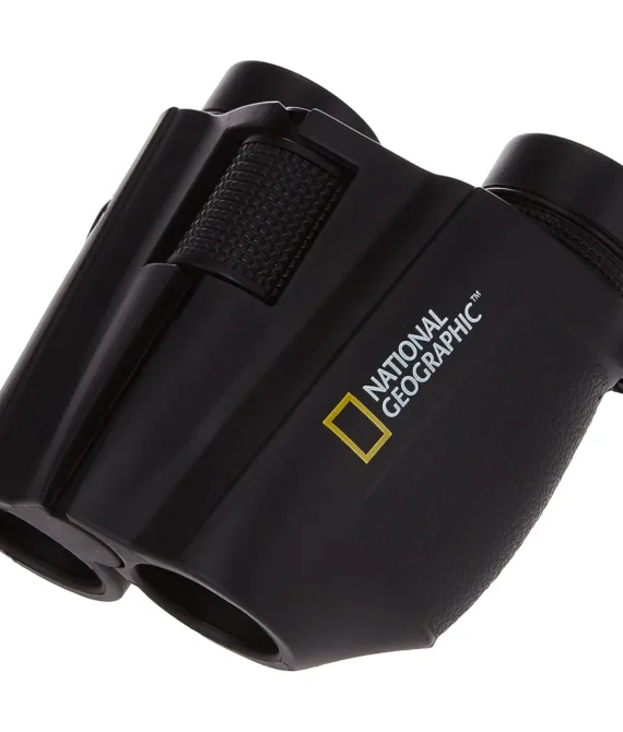 National Geographic UG4008 10×25 Porro Prism Binocular – Black