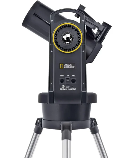 National Geographic Maksutov Cassegrain Automatic Telescope 90 mm x 1250 Size Black