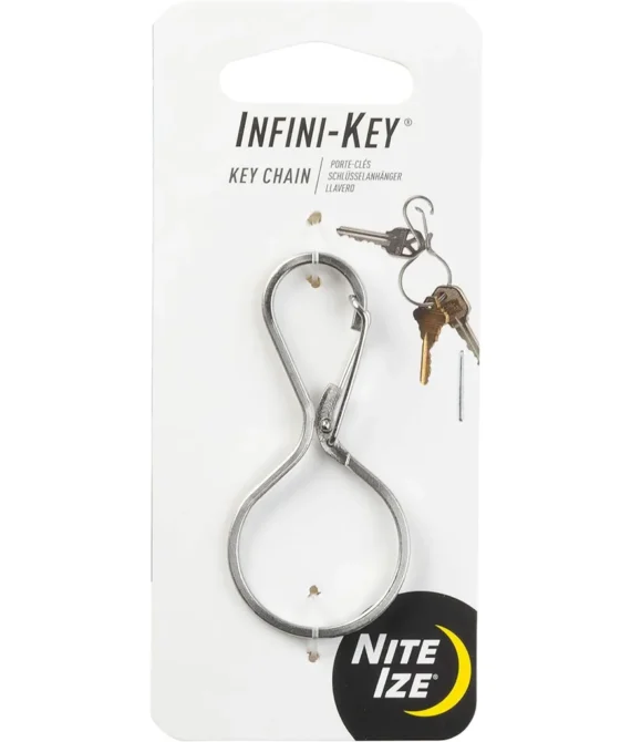 Nite Ize Infini Key Key Chain A Better Key Ring To Hold Attach Detach Keys Holds 12 Keys Stainless