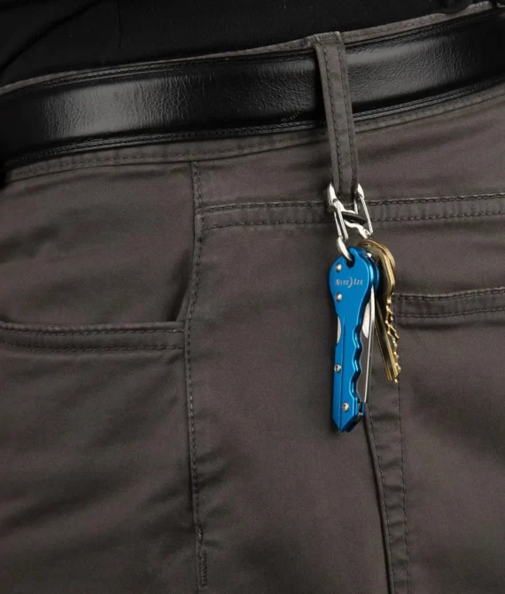 Nite Ize DoohicKey Key Chain Hook Knife Blue