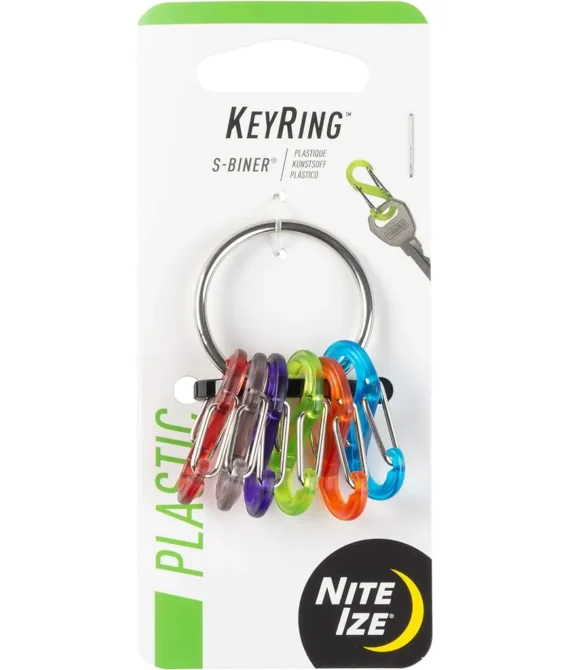 Nite Ize Key Ring S-Biner-Stainless One Size