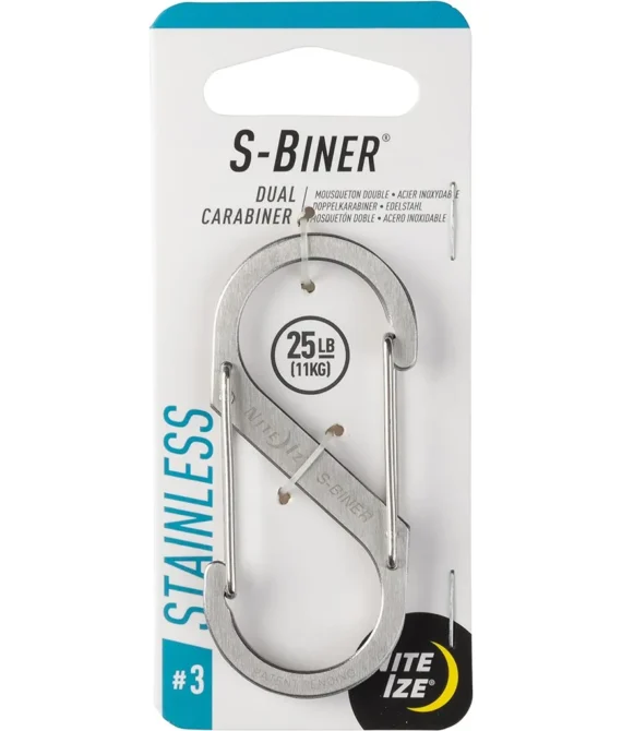 Nite Ize Unisexs S-Biner Dual Aluminum Carabiner