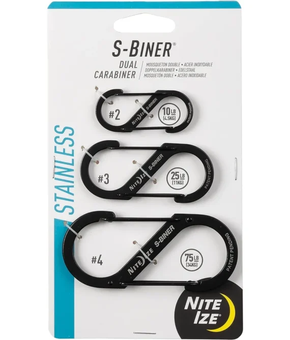 Nite Ize Unisex-Youth S-Biner S-Biner (pack of 1)