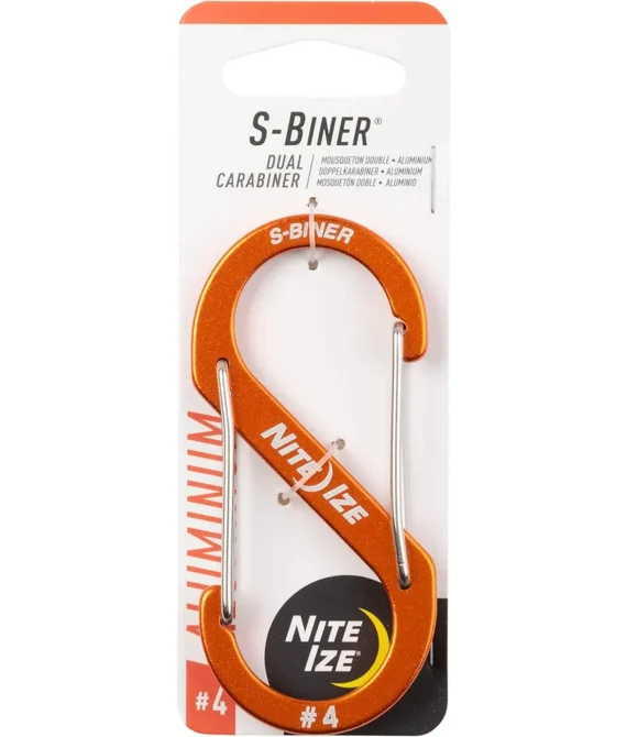 Nite Ize Unisexs S-Biner Dual Aluminum Carabiner