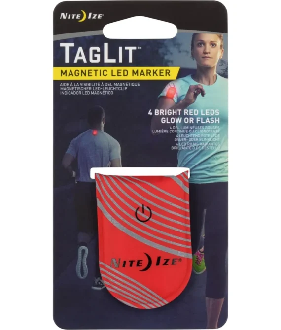 Nite Ize Taglit Magnetic LED Marker Red One Size