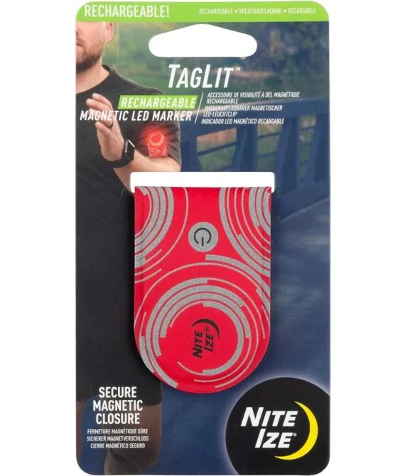 Nite Ize Taglit Magnetic LED Marker Red