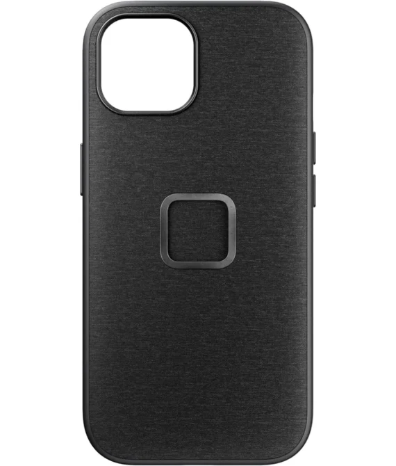 Peak Design Everyday Fabric Case for iPhone 15 (Charcoal)