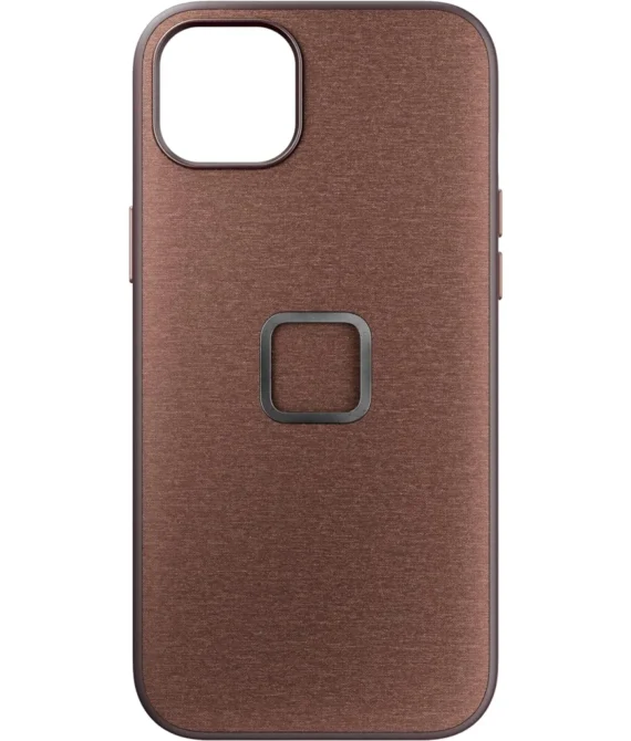 Peak Design Everyday Fabric Case for iPhone 15 Plus (Redwood)