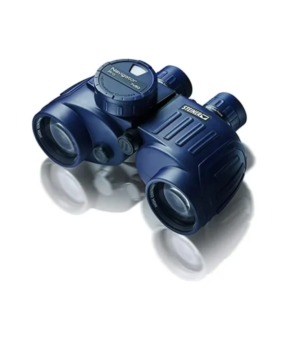 STEINER marine Binoculars Navigator Pro 7x50c – HD Stabilized Compass German Quality Optics 5m Waterproof Made for Water Sports Enthusiasts and Hobby Sailors