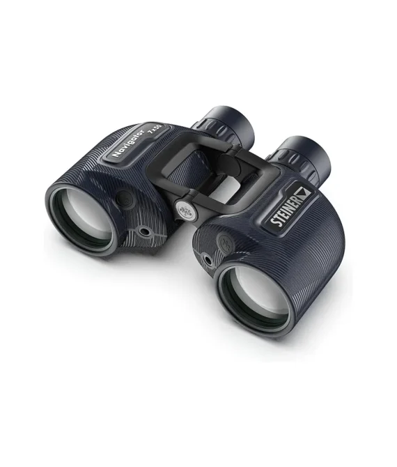 Steiner Navigator 7×50 Binoculars – Magnification 7X – High Contrast Optics – Floating Prism System – Sports-Auto Focus – Delivers Excellent Image Clarity Navy Blue (2342 New Version)