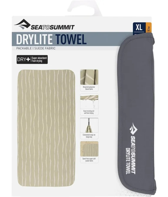 S2S Drylite Towel XL Desert Wind | Bath Towel | Gym Towel | Yoga Towel | Swimming Towel