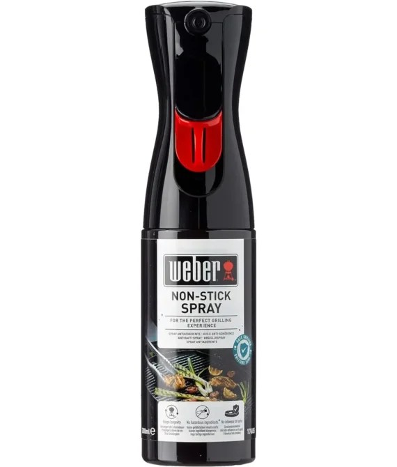 Weber Non-Stick Spray – Black 200ml 25.0 x 6.0 9.0 cm 17685