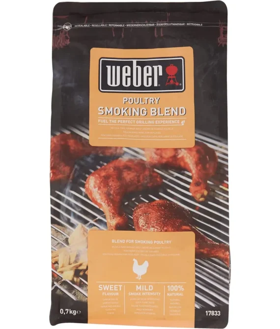 Weber Poultry Wood Chips Brown 0.3X0.17X0.11 Wooden 17833