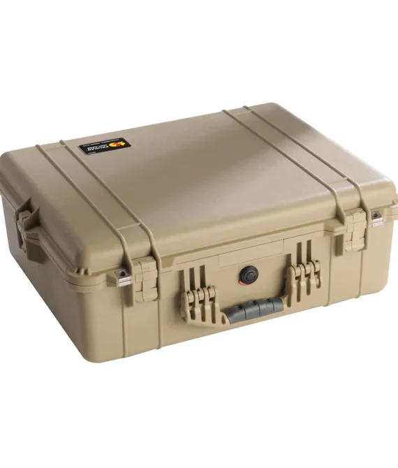 Pelican Protector Case without Foam 1600NF WL/NF – Desert Tan