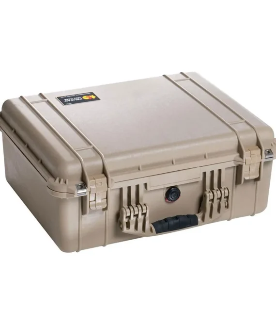 Pelican Protector Case with 4-Piece Foam Set 1550 WL/WF – Desert Tan